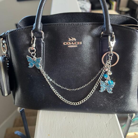 Source Unknown Handbags - Unbranded Women's Blue and Silver Bag